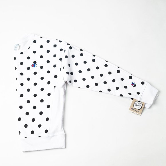 Final ❗️ NWT Champion logo polkadot Sweatshirt - Picture 3 of 5